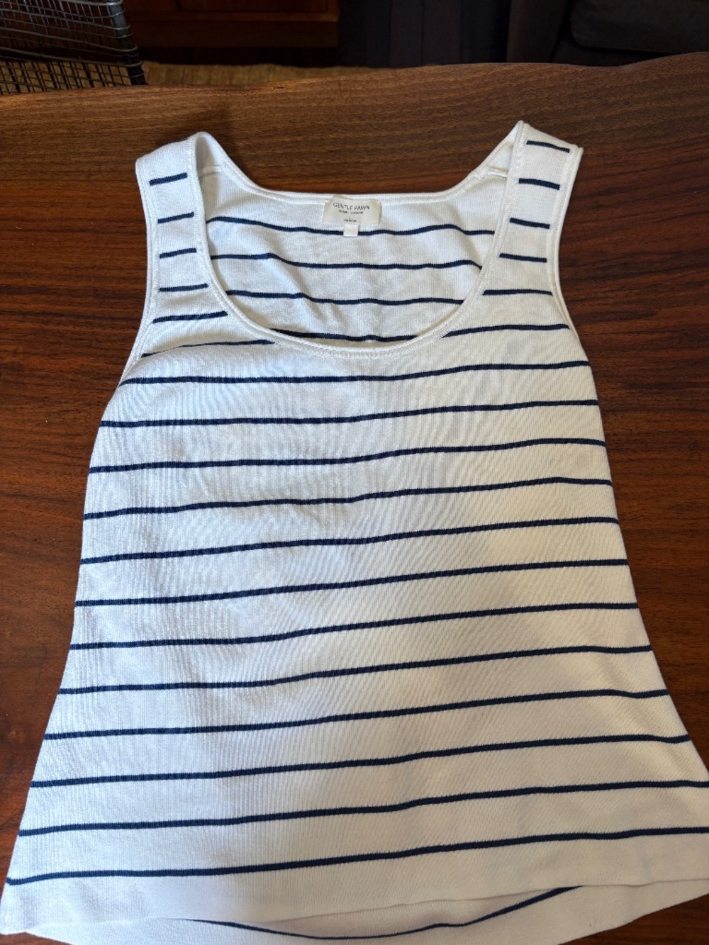 Gentle Fawn Striped Tank Top — Size L